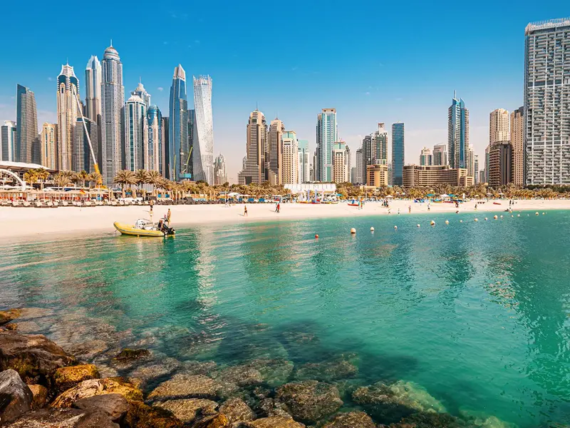 Black Palace Beach in Dubai