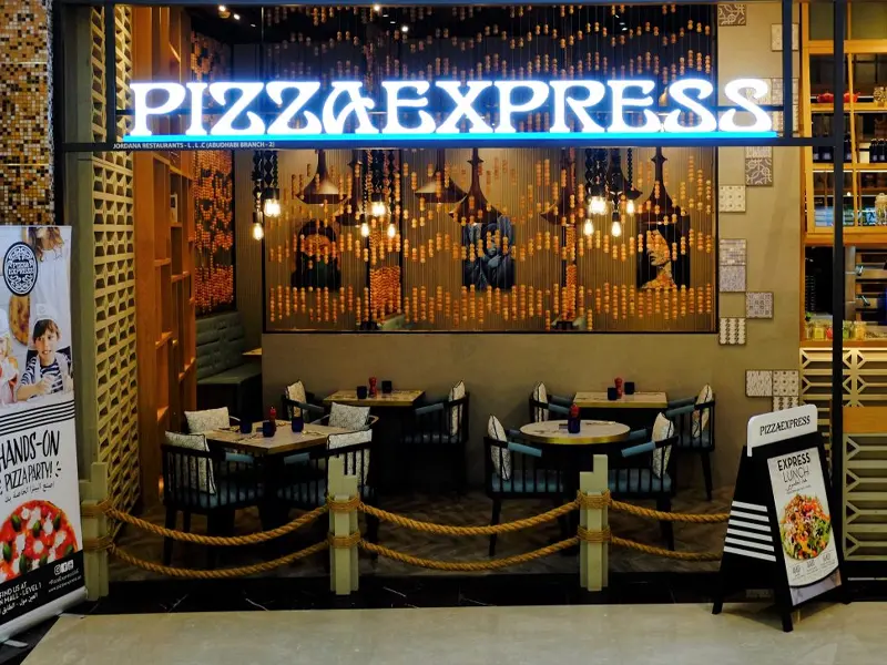 Pizza Express Restaurant In Abu Dhabi