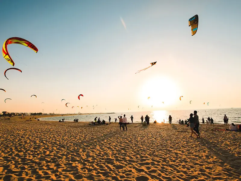 Kite Beach in Dubai