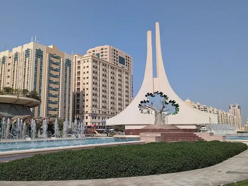 Rolla Square Park in Sharjah Visit For Free