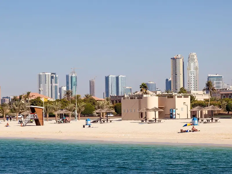 Al Mamzar Beach Park in Dubai