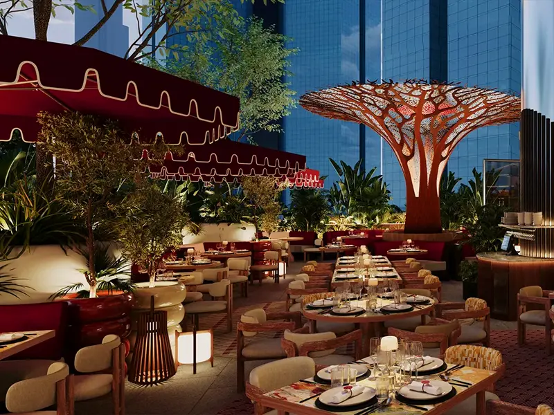 Duck & Waffle Restaurant & Cafe in Dubai