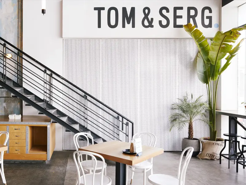 Tom and Serg Cafe Co-working Space in Dubai