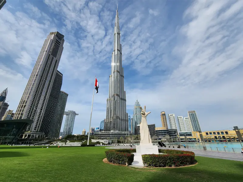 Burj Park in Dubai