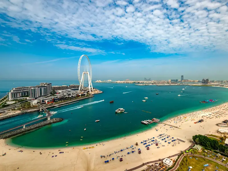 JBR Beach in Dubai