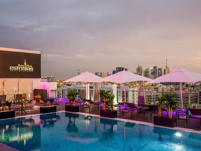 Estrellas Rooftop Lounge Indian Restaurant