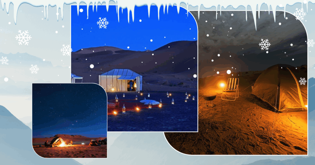 UAE winter camping permit