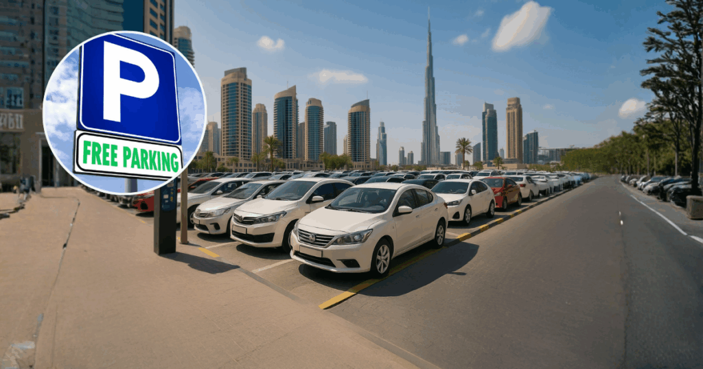 3 days free parking in Dubai