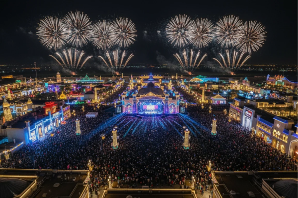 Dubai New Year Fireworks