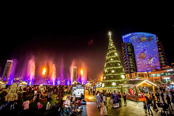 Christmas festivities in Dubai