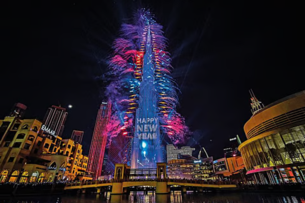 New Year's Eve fireworks