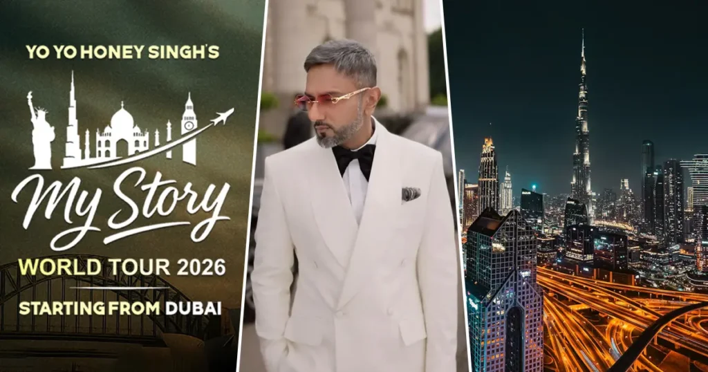 Honey Singh is Set to Perform Live in Dubai at Coca-Cola Arena Kicking off His MY STORY World Tour