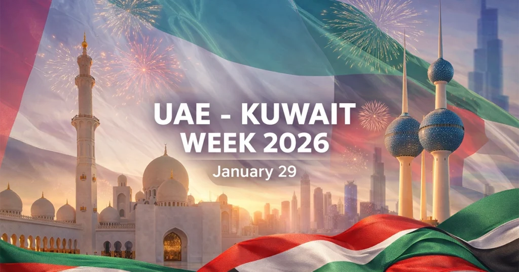 UAE-Kuwait Week 2026: Complete Guide to Events, Concerts & Celebrations Starting January 29 UAE-Kuwait Week 2026