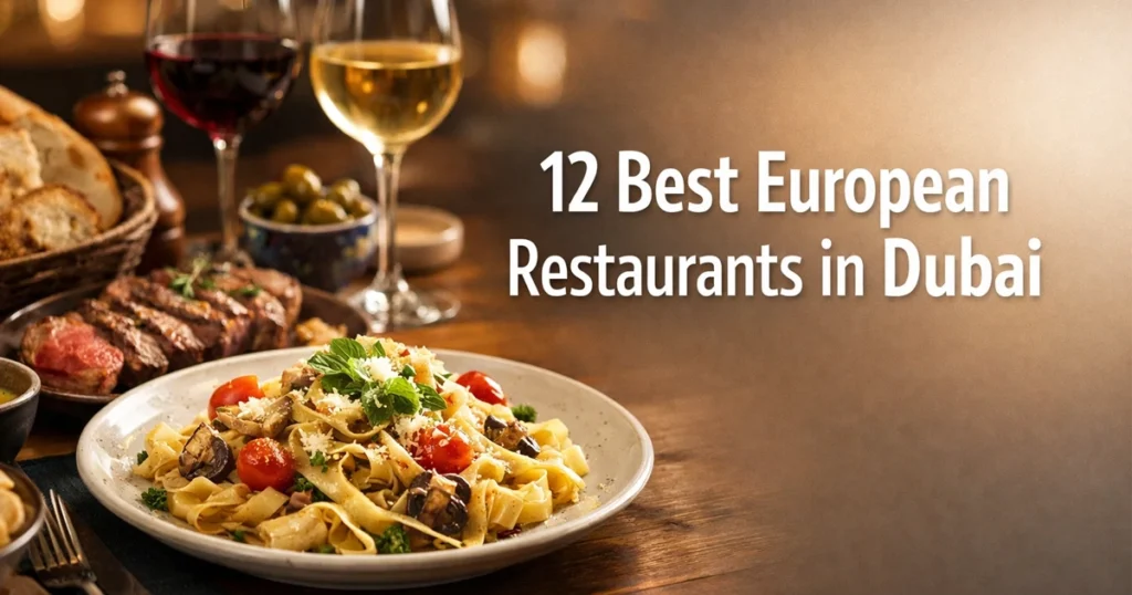 12 Best European Restaurants in Dubai