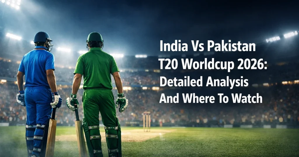 India Vs Pakistan T20 Worldcup 2026
